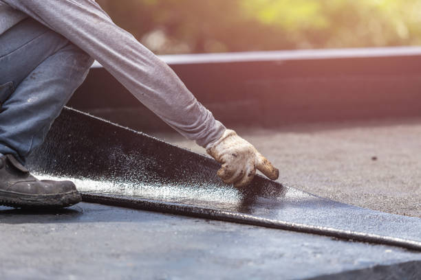 Professional Emergency Waterproofing technician working in New London, MN